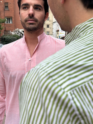 Camicia uomo a righe