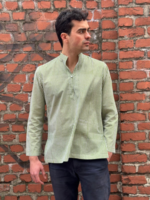 Camicia uomo a righe